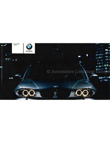 2004 BMW 1 SERIE BROCHURE ENGELS