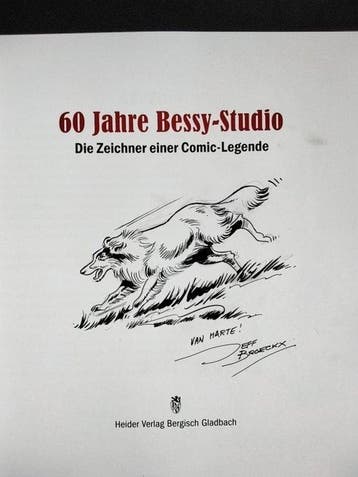 Bessy - 60 Jahre Bessy-Studio - opdrachttekening - 1 Album -, Nieuw