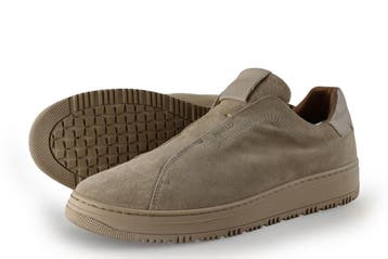 Manfield Sneakers in maat 42 Beige, Kleding | Heren, Manfield, Overige kleuren, Verzenden, Zo goed als nieuw