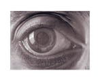 M.C. Escher - “Eye”. Gedateerd en gesigneerd in de plaat.