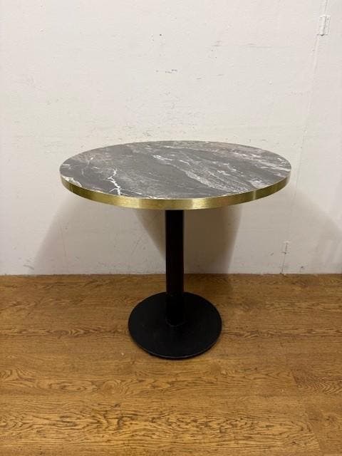 Gebruikte Marmerlook Tafel - T1633, Maison & Meubles, Tables | Tables à manger, Enlèvement