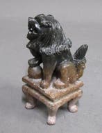 Decoratief ornament - Beschermende leeuw (Komainu/Shishi), Antiek en Kunst