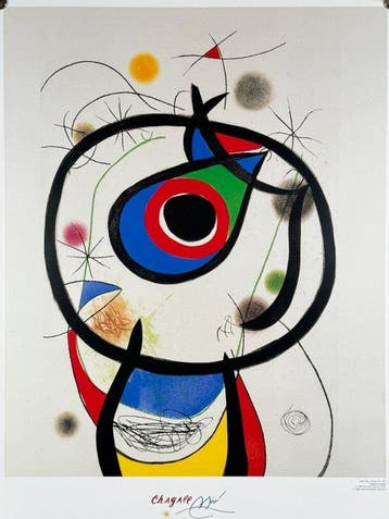 Joan Miró (after) - Galatea IV Mazzotta Editore