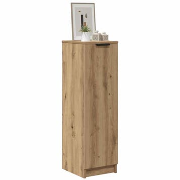 vidaXL Schoenenkast 29,5x35x100,5 cm bewerkt hout artisanaal, Verzenden