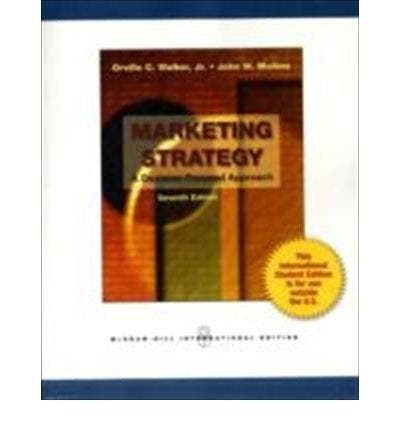 Marketing Strategy 9780070171466 Orville Walker, Livres, Langue | Anglais, Envoi