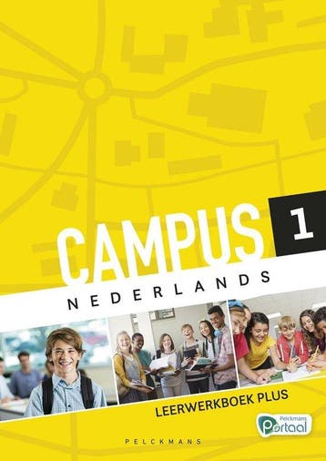 Campus Nederlands 1 Leerwerkboek Plus (incl. Pelckmans, Boeken, Verzenden, Gelezen, Verbanck