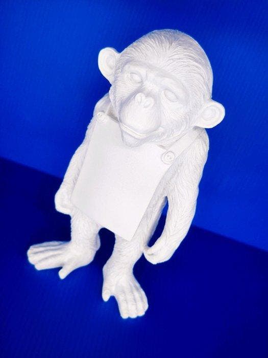 BlackLine Gallery - Beeldje - Urban Chimp – 18 cm - Banksy, Antiquités & Art, Art | Objets design