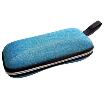 Fako Bijoux - Brillenkoker - Hard Case - Met Rits - Canvas -, Handtassen en Accessoires, Zonnebrillen en Brillen | Dames, Verzenden