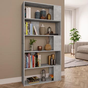 vidaXL Boekenkast/kamerscherm 80x24x159 cm bewerkt hout, Verzenden