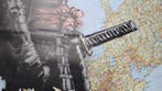 Jinks Kunst - NOBUNAGA - Carte du Japon XXL (132 X 100), Antiek en Kunst