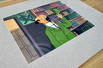 Le Studio Ellipse - 1 originele animatiecel - Tintin -, Livres, BD