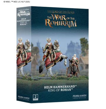 Middle Earth Helm Hammerhand King of Rohan (Warhammer nieuw), Ophalen of Verzenden