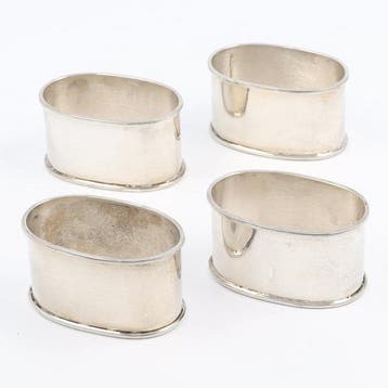 Sterling - Servetring (4) - .925 zilver