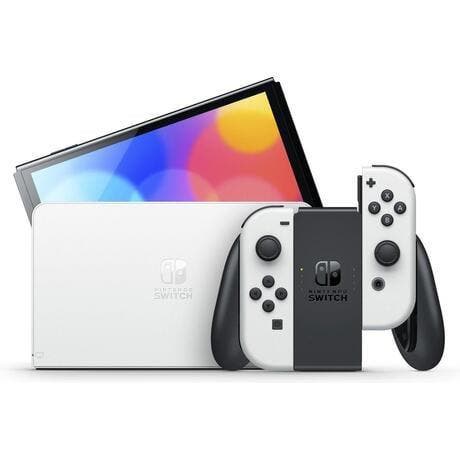 Nintendo Switch Console Set OLED Wit (Nette Staat), Consoles de jeu & Jeux vidéo, Consoles de jeu | Nintendo Switch, Enlèvement ou Envoi