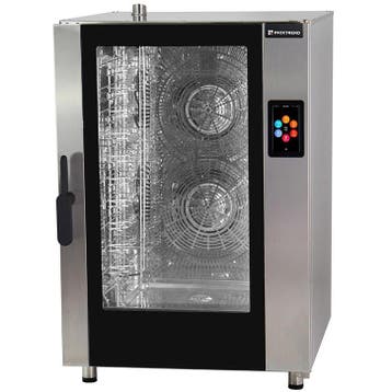 Combisteamer | Elektrisch | 12 Niveaus (EN/GN) | 30°C/270°C, Verzenden, Nieuw in verpakking