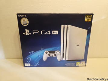 Playstation 4 / PS4 Pro - Console - 1TB - Glacier White, Consoles de jeu & Jeux vidéo, Consoles de jeu | Sony PlayStation 4, Verzenden