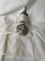 Lladró - Sculpture, Perro retozón - 11 cm - Porcelaine