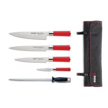 Messenset | RED SPIRIT | RVS | Div. Kleuren | 5 Stuks |, Verzenden, Nieuw in verpakking
