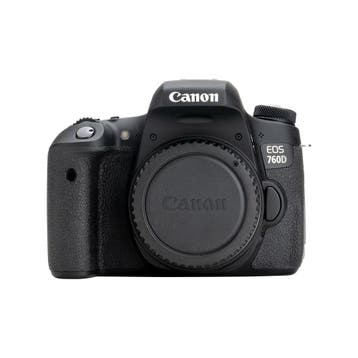 Canon EOS 760D met garantie, Ophalen of Verzenden, Gebruikt