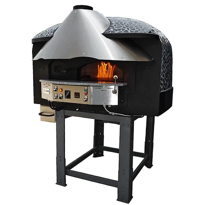 Roterende Pizzaoven | SERIE MIX-RK (MOSAIC) | Gas/Hout | 4x, Articles professionnels, Horeca | Équipement de cuisine, Envoi