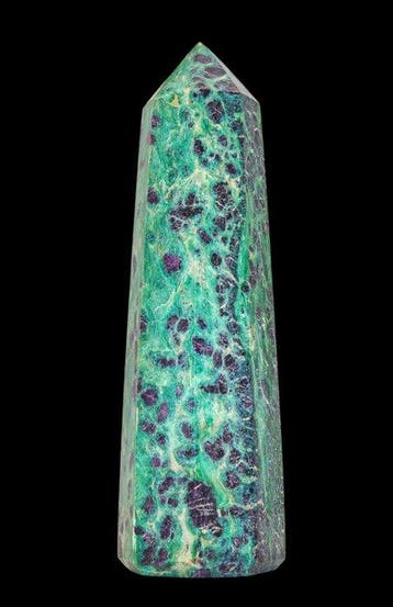 Ruby Fuchsite Obelisk Tower - 21,5 cm, 1,59 kg Obelisk -