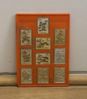 Topolino Operazione Quack - 1 Volledige set van 10 metalen