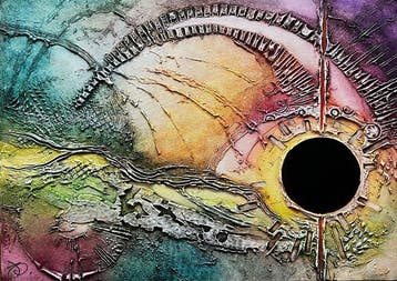 Jakub Jecminek - Singularity - special 3D painting - ready
