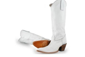 Corral Cowboy laarzen in maat 42 Wit, Kleding | Dames, Schoenen, Wit, Zo goed als nieuw, Corral, Verzenden