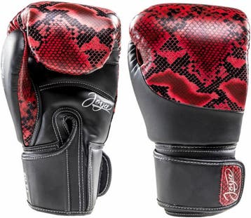 Joya (Kick)bokshandschoenen Thai Snake Rood Zwart, Verzenden