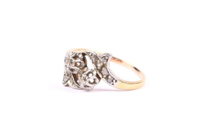 Ring - 18 karaat Geel goud, Handtassen en Accessoires, Ringen