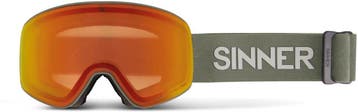 SINNER Snowghost - MATTE MOSS GREEN - Unisex - Maat One size, Sport en Fitness, Verzenden, Zo goed als nieuw
