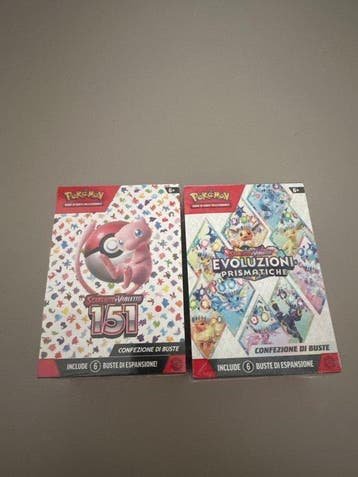Pokémon - 2 Box - Scarlet & Violet - Scarlet & Violet 151, Nieuw