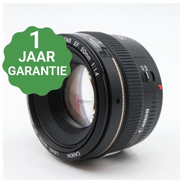 10% korting | Canon EF 50mm f/1.4 USM | Tweedehands, Verzenden