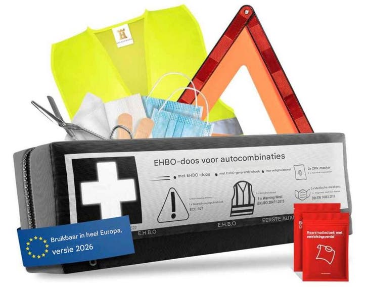 2dekans | HELDENWERK - Combi-verbanddoos & Verbandtrommel -, Auto diversen, Anti-diefstal, Ophalen of Verzenden