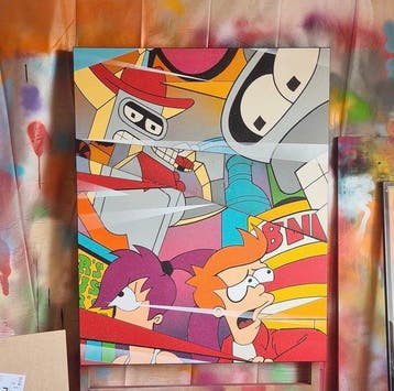 Camille Boulard dit Prisme (1989) - Futurama