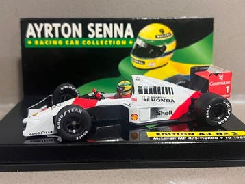Minichamps 1:43 - Voiture miniature - Ayrton Senna, Nieuw