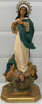 El Arte Cristiano de OLOT - sculptuur, Purísima Concepción -