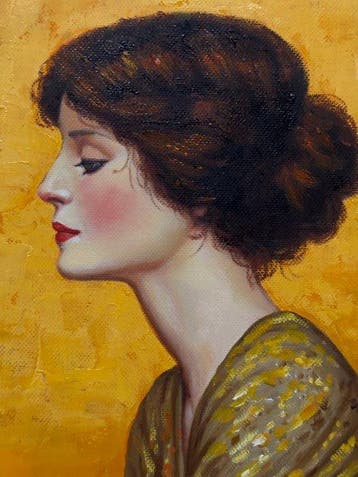 Andrea Fregi (1971) - L’aura della dama preziosa