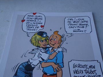 Tintin - Tintin et Natacha - 1 Ex Libris - Gelimiteerde en, Nieuw