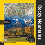 Rocky Mountains Mini 100 piece jigsaw puzzle op Overig, Verzenden, Nieuw