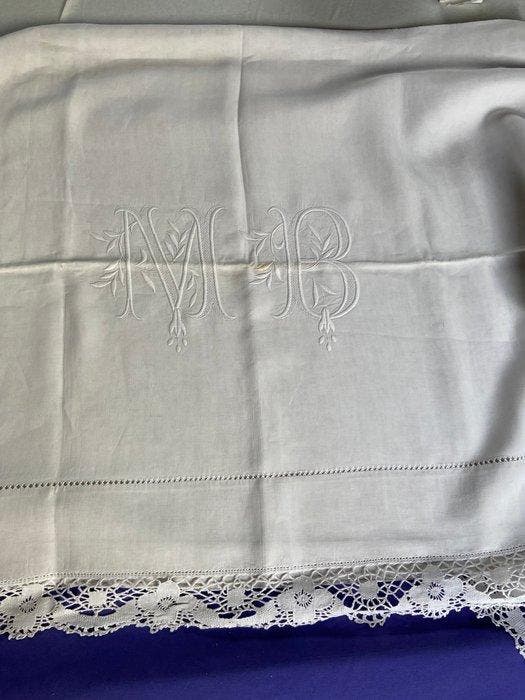 Laken - 320 cm - 250 cm, Antiquités & Art, Tapis & Textile