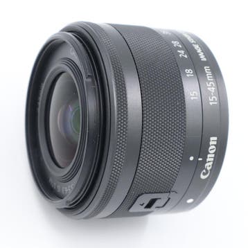 Canon EF-M 15-45mm f/3.5-6.3 IS STM noir | Occasion, Ophalen of Verzenden