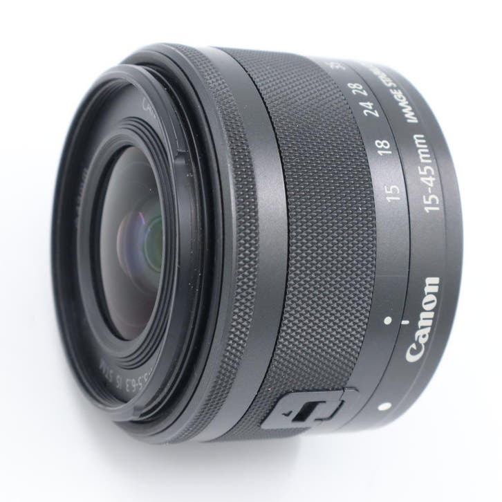 Canon EF-M 15-45mm f/3.5-6.3 IS STM noir | Occasion, TV, Hi-fi & Vidéo, Photo | Lentilles & Objectifs, Enlèvement ou Envoi