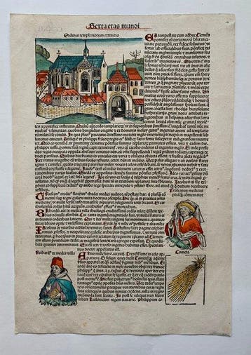 Hartmann Schedel/ Wohlgemut/ Pleydenwurff/Dürer - The