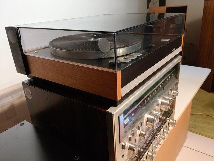 Thorens - TD 126 Mk III Electronic Platenspeler - Diverse, TV, Hi-fi & Vidéo, Radios