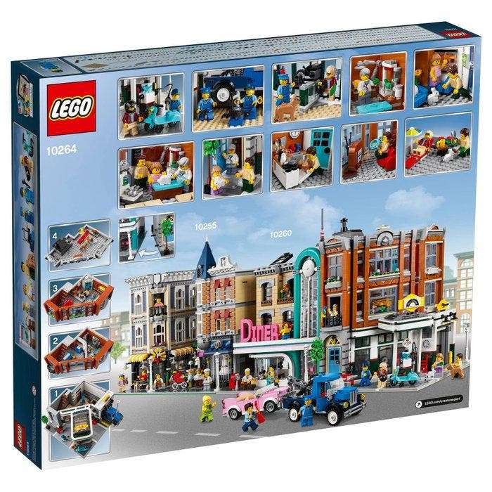 Lego Set - 10264 - Creator Expert - Corner Garage, Kinderen en Baby's, Speelgoed | Duplo en Lego