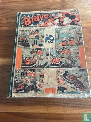 Bravo! (tijdschrift) - Bravo! album 4 - 1937, Eén stripboek, Verzenden, Gelezen