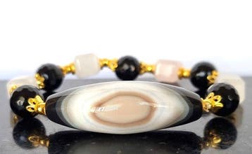 Armband – Hemels Oog – Agaat, Spinel & Helder Kwarts –