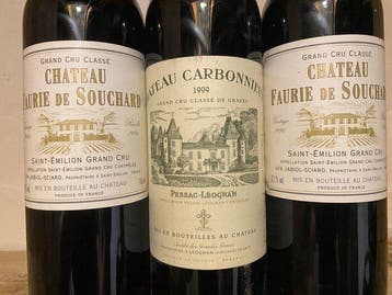 1996 Château Faurie de Souchard x2 & 1999 Château, Collections, Vins