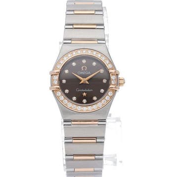 Omega - Constellation Mini 0.9 Diamond Bezel 12P Diamond -